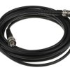 Kabel koncentryczny złącze A BNC złacze B BNC długość 5m typ kabla RG58 Z zakończeniem