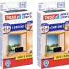 tesa COMFORT 55667-00500-00 Moskitiera (S x W) 1000 mm x 1000 mm antracytowy 2 szt.
