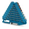 Kostka zaciskowa na szynie DIN Phoenix Contact 14 → 26AWGWciskane PTRV 8 BU/RDWH 8A 250 V