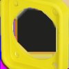 Seal, yellow for D-size panel connector, SCDP-FX-4