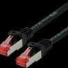21152956 Patch cable Cat. 6 S/FTP (PiMF), LSOH, black, 0.3 m