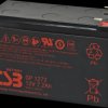 GP1272F1 Rechargeable lead fleece battery, 12 V, 7.2 Ah, standby UPS