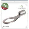 Quadrios 23C515 Ring Terminal 6mm² 10.5mm Ø Non-Insulated 100 pcs