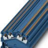 Through terminal block, push-in connection, 0.14-1.5 mm², 4 pole, 17.5 A, 6 kV, blue, 3214631