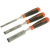 Bahco 434-S3-EUR Bevel Edge Chisel Set, 3 Piece