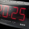 ICR-230-1 FM radio alarm, LED display