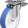 Blickle 937283 LX-POTHS 200XK-ST Rolka skrętna ze stali nierdzewnej Średnica koła: 200 mm Maksymalne obciążenie: 400 kg