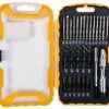 Zestaw - śrubokręt z wymiennymi końcówkami i uchwytem 27 części