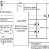 SMBus 1-4 cell Buck battery charge controller to support hybrid power boost mode