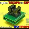Adapter TSOP8 raster 0.65mm z podstawką testową Enplas