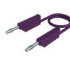 Sondy pomiarowe 934061109, 32A, 60V dc, kolor: Fioletowy, dł. 50cm, Hirschmann Test & Measurement