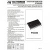 ST62T63B mikrokontroler: eeprom; SO20 SMD