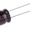 Kondensator 47μF 100V dc Radialny, Otwór przelotowy Nichicon roztaw: 5mm 10 (Dia.) x 16mm