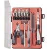 Donau 821231 Tool Kit Professionals Case 25pieces PRECISION TOOL SET