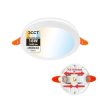 Oprawa podtynkowa downlight LED, 18W, 1440lm, IP20, 3CCT, okrągła, biała, PAULA HOROZ