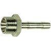 Screw-in hose nozzle, L 40.1 mm, 60 bar, stainless steel, for hose, 111765