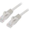 Patch cord U/UTP, Cat 6, RJ45 wtyk z obu stron, linka, CCA, 5m PP6U-5M