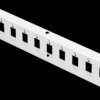 DN-96802M-2 Fiber optic distribution plate, 12-port for SC DX / LC QD