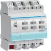 KNX s Sterownik załączający / żaluzjowy 10 A, 6-/3-kr, 4 mod TYA606B