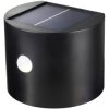 Sygonix SY-5770788 Solar Wall Light motion detector warm white black