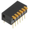 Przełącznik Dip-Switch Ilość Sekcji 6 On-Off 0,03A/30Vdc A6dr-6100