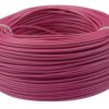 Przewód Instalacyjny H05v-K / Lgy 0,75 500V Różowy Linka Giętka Elektrokabel 10M