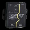 Device server PoE ethernet to serial, 100 Mbit/s, RS-232, (W x H x D) 101 x 100 x 27 mm, ES-457