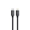 Kabel USB-C - Lightning 2.0M 27W czarny nylon - Maxlife MXUC-12