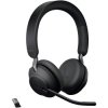 Jabra 26599-989-999 Evolve2 65 UC headset Bluetooth Black On-ear Volume control