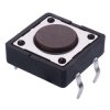 PHAP5-50VA2A2T2N2 4.3mm Height 12mm x 12mm Through Hole Tactile Switch 160g APEM