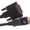 Kabel Adapter Displayport 1.2 / Dvi-D 5M Czarny 51963