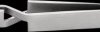 92 91 01 Precision cross tweezers, stainless steel