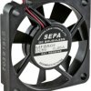 SEPA MFB50E12A Wentylator osiowy 12 V/DC 14.3 m³/h (D x S x W) 50 x 10.2 x 50 mm