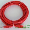 Patchcord RJ45 Kat.5e 3m U/UTP PVC miedziany czerwony