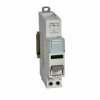 Łącznik przyciskowy monostabilny 1no z lampką zieloną led 12/48v 412918 LEGRAND