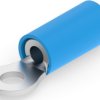 Insulated ring cable lug, 1.0-2.5 mm², AWG 16 to 14, 3 mm, M2.5, blue, 32441