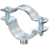 Spacer clamp, max. bundle Ø 36 mm, steel, galvanized, (L x W) 65 x 18 mm, 1362432