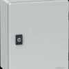 NSYPLM3025BG Polyester enclosure, H 300 x W 250 x D 160 mm, with MP Bakelite