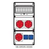 Rozdzielnica 3x5x32A 2x3x16A INA=32A IP54 SB-109105-S0180-54