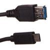 Adapter USB 3.0 SuperSpeed USB-C - USB-A 0,2m 67894