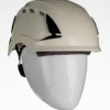 Kask ochronny, Biały, ABS, X5501V-CE