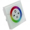 Sterownik ścienny do taśm LED RGB biały; max 4A