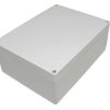 Obudowa ogólnego użytku Poliwęglan szerokość zew. 165 mm długość zew. 220 mm wys. zew. 85 mm Hammond IP65 Jasnoszary