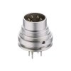 Lumberg SGR 50 5 Pin Male DIN Plug IEC 60130-9 Straight Panel Mount