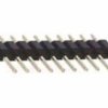 PH254-20S/3 Listwa PH 1x20pin prosta, pojedyncza (gold pin) raster 2.54 mm - opakowanie 3 sztuki