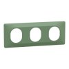 Plaque 3 post Hor 71 mm Vert F