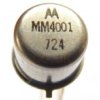 MM4001 silicon PNP transistor - Motorola