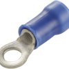 Wypust kablowy pierścieniowy M5, niebieski