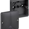 Puszka instalacyjna Spelsberg Abox-i m 025-L/sw, IP65, (D x S x W) 82 x 82 x 52 mm, czarny, 1 szt.