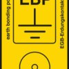 Identification sign, symbol: EBP, (L x W) 300 x 500 mm, vinyl, C-191 759 (8ST.)